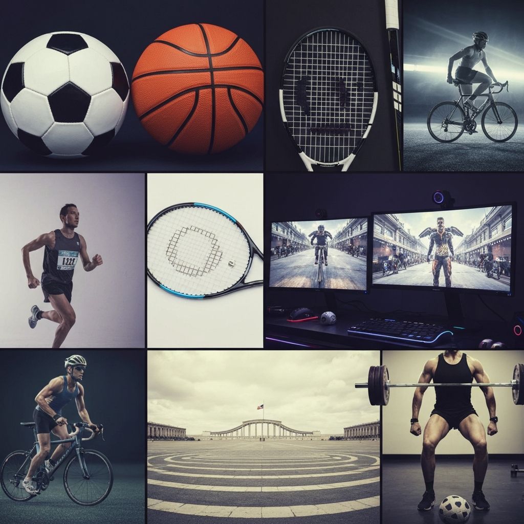 Różne dyscypliny sportowe