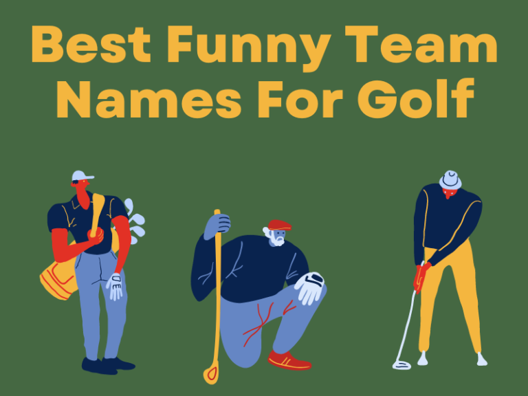 Funny Golf Scramble Team Names  : Teeing up Laughter