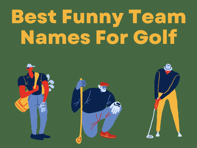 Funny Golf Scramble Team Names : Teeing up Laughter - Off To Sports