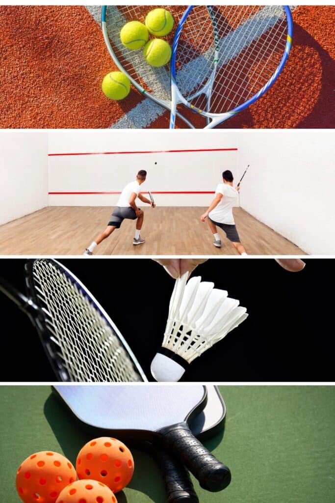 list of racquet sports